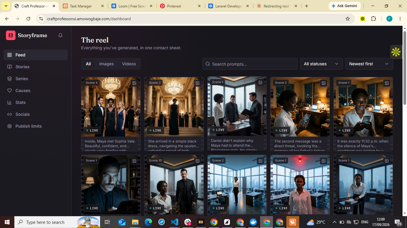 Craft Professor screenshot